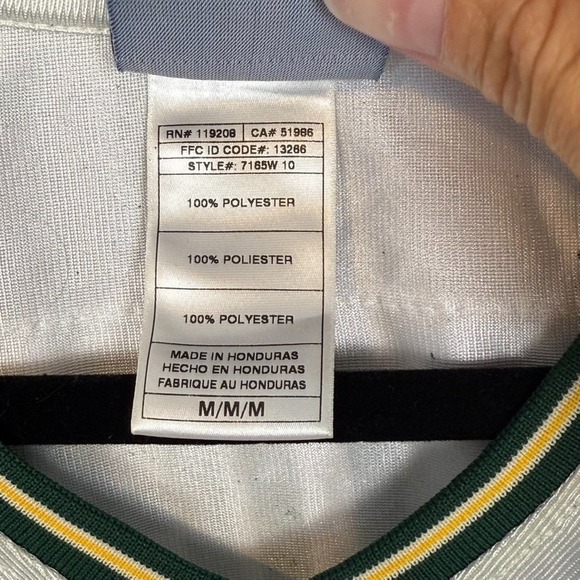 Reebok Green Bay Packers Randall Cobb Jersey Womens M Medium White Away Mesh - Picture 3 of 10